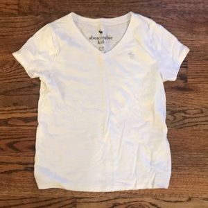 White Abercrombie T-shirt